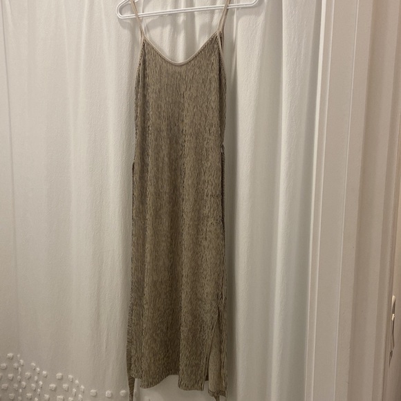 Striped dress with belt from Mango - Picture 2 of 5